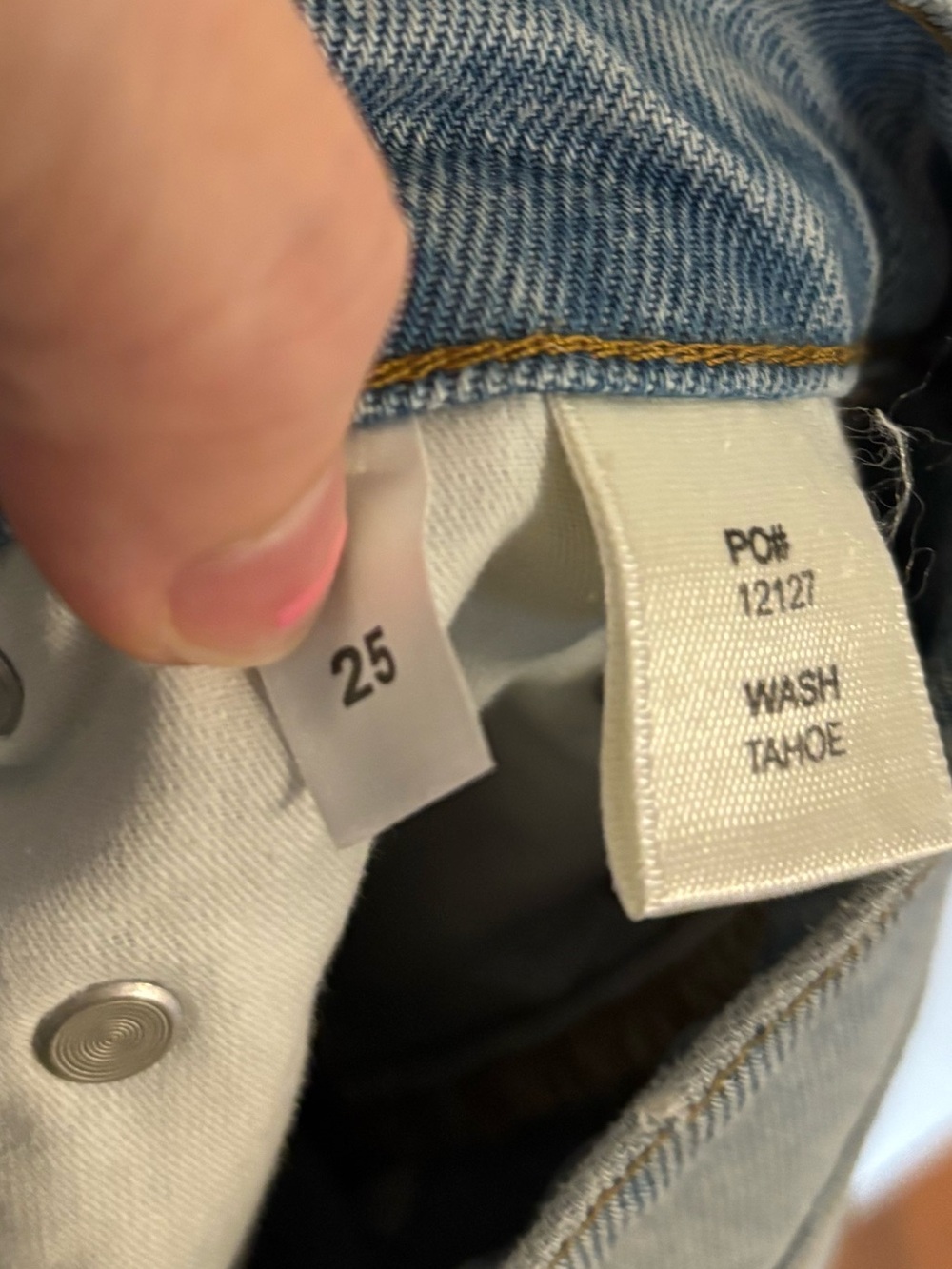 REFORMATION Jeans Straight Leg in Tahoe - Picture 5 of 6